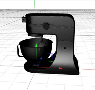 C4D模型 料理机