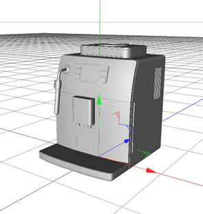 C4D模型 咖啡机