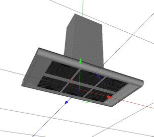 C4D模型 吸油烟机