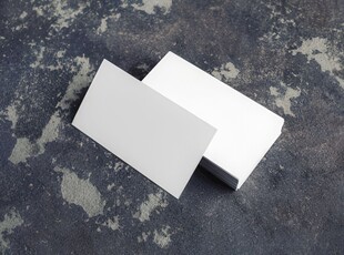 名片展示样机素材