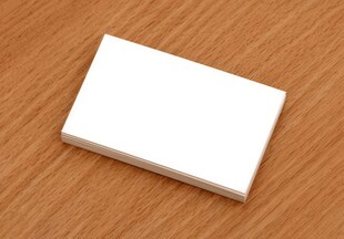 名片展示样机素材