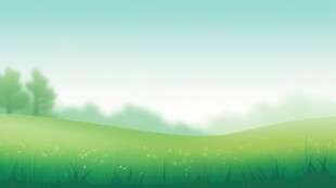 户外风景草地蝴蝶白云背景图