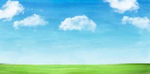 户外景色草地蓝天白云背景图