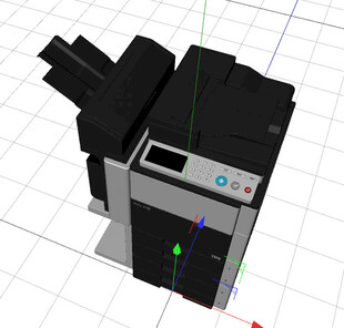 C4D模型 打印机