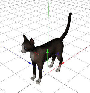 C4D模型 猫