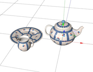 C4D模型 餐具