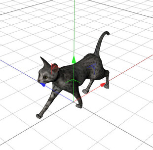 C4D模型 猫