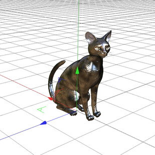 C4D模型 猫