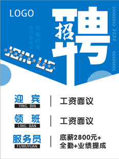 招聘海报