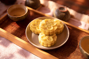 桂花拉糕