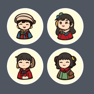 矢量人物