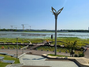 音乐喷泉广场