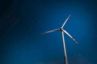 风力风能发电站风车清洁能源