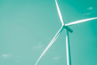 风力风能发电站风车清洁能源