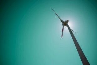 风力风能发电站风车清洁能源