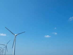 风力风能发电站风车清洁能源