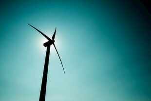 风力风能发电站风车清洁能源