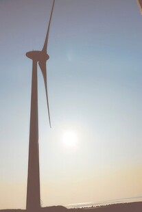 风力风能发电站风车清洁能源