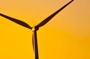 风力风能发电站风车清洁能源