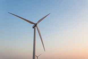 风力风能发电站风车清洁能源