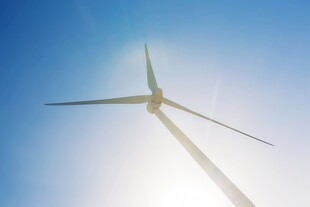 风力风能发电站风车清洁能源