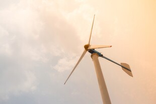 风力风能发电站风车清洁能源