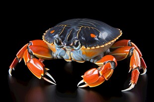 金秋高级食材大闸蟹螃蟹图片