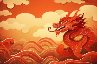 龙图腾中国吉祥图案图样