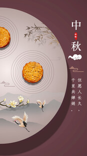 中秋节日海报展板
