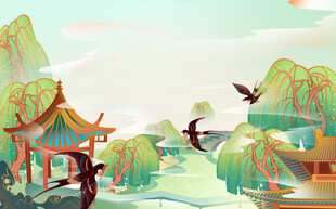 古风中国风背景