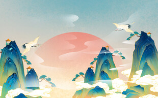 古风中国风背景