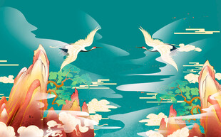 古风中国风背景