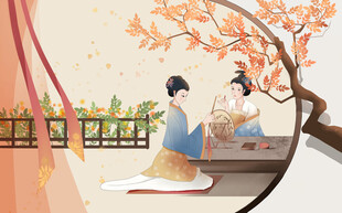 古风中国风背景