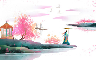 古风中国风背景