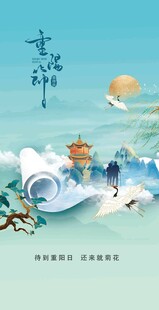 重阳节日海报展板