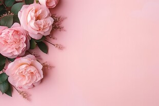 红玫瑰礼物蝴蝶结情人节素材图片