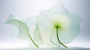 清爽鲜花花瓣花朵露珠背景图