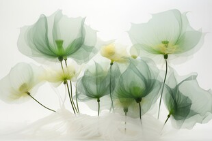 清爽鲜花花瓣花朵露珠背景图