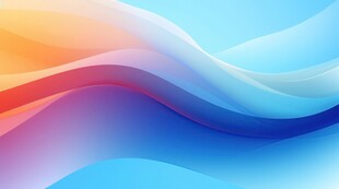 优雅抽象炫彩渐变背景图