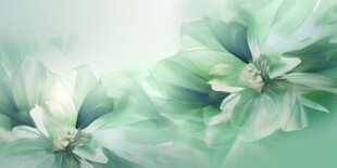 优雅抽象花朵炫彩渐变背景图