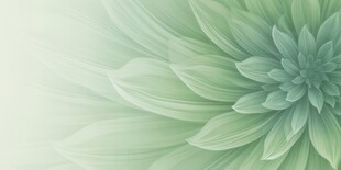 优雅抽象花朵炫彩渐变背景图