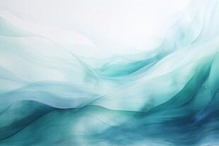 优雅抽象花朵炫彩渐变背景图