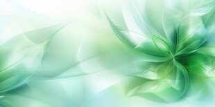 优雅抽象花朵炫彩渐变背景图