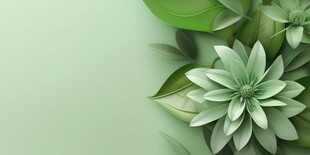 优雅抽象花朵炫彩渐变背景图