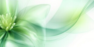 优雅抽象花朵炫彩渐变背景图