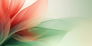 优雅抽象花朵炫彩渐变背景图