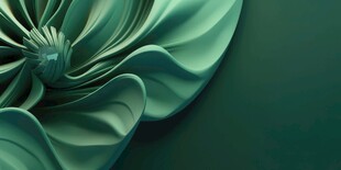 优雅抽象花朵炫彩渐变背景图