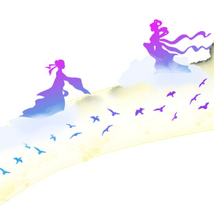 七夕情人节古风素材