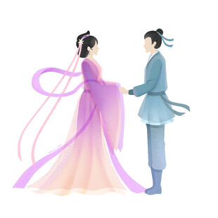 七夕情人节古风素材