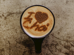拉花咖啡